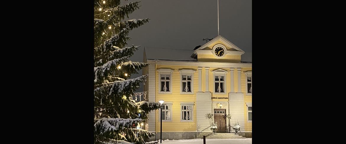 Piteå museum i vinterskrud