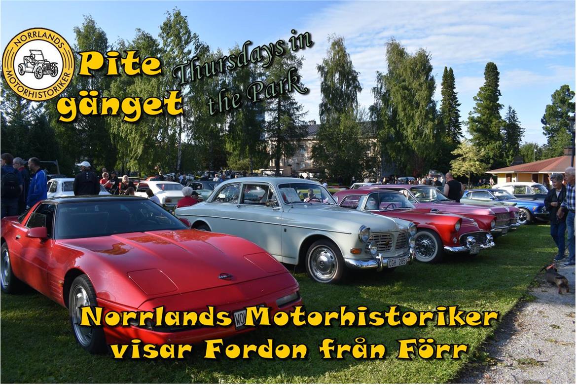 Norrlands Motorhistoriker visar fordon från förr. Kom och titta, prata och fika och var med i vår gemenskap