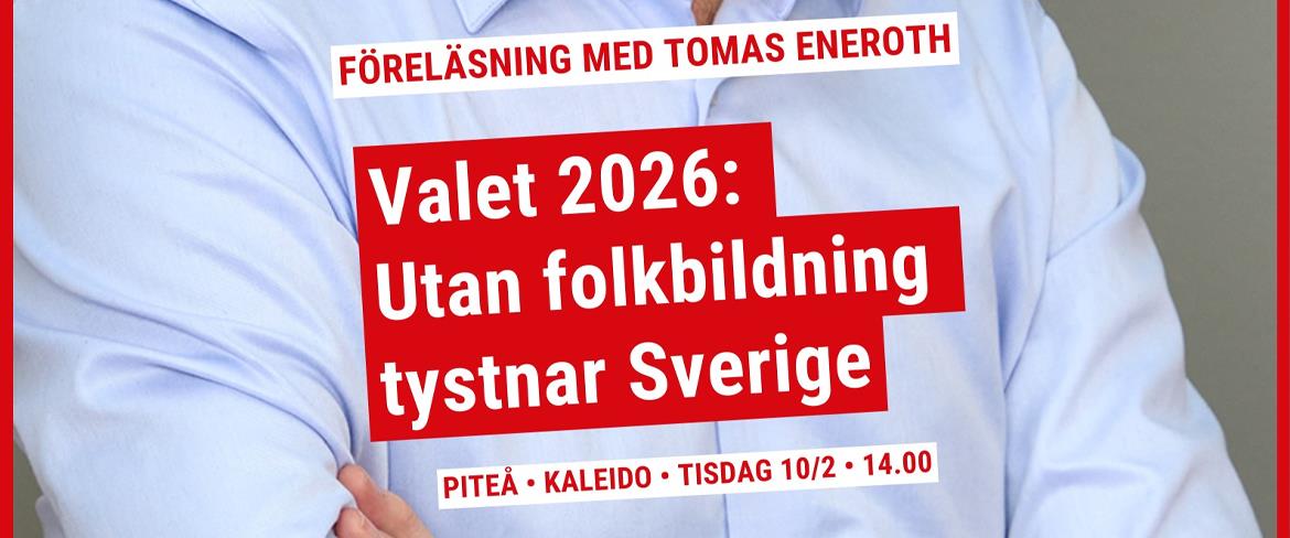 Tomas Eneroth, ABF:s Förbundsordförande