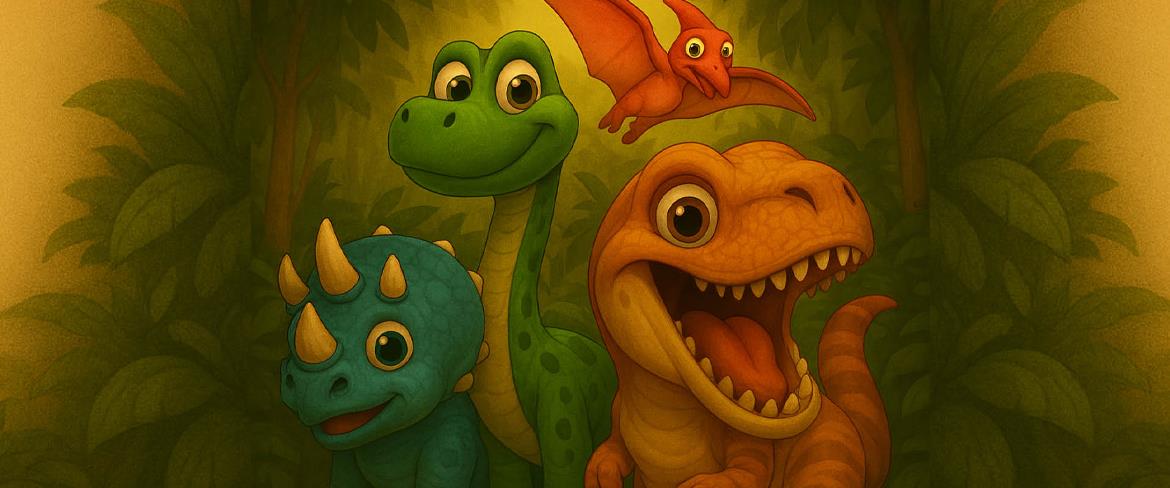 Dinosaurier på bibblan