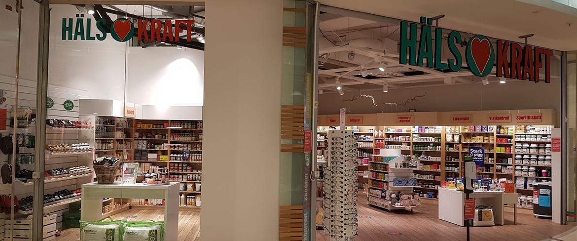 The shop at Galleria Piteå