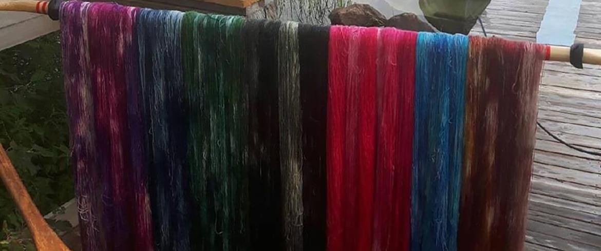 Yarn dyeing