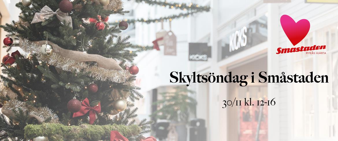 Skyltsöndag