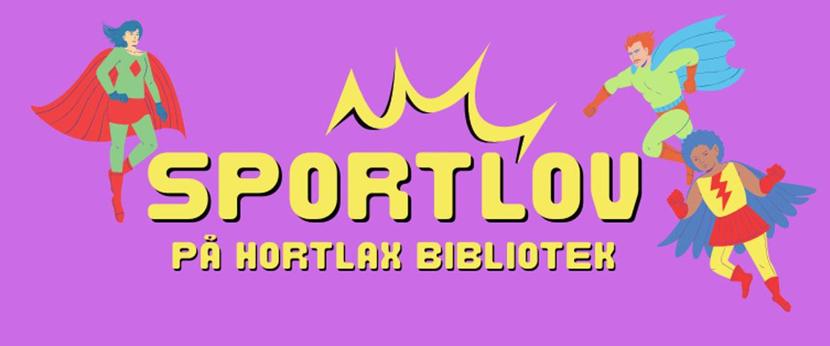 Sportlov på hortlax bibliotek