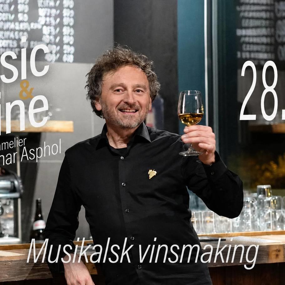 Music & Wine - NY musikalsk vinsmaking med Knut Bjørnar Asphol // Kork