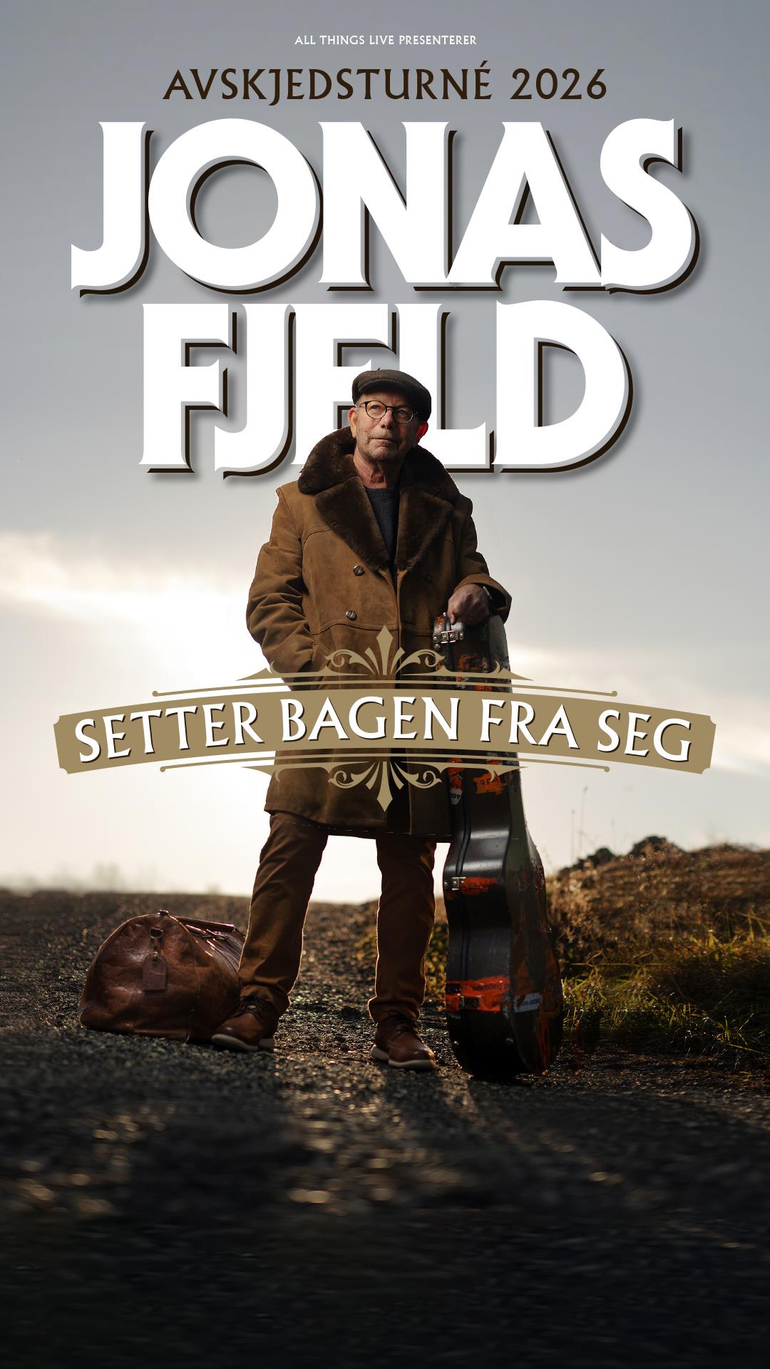 Jonas Fjeld setter bagen fra seg