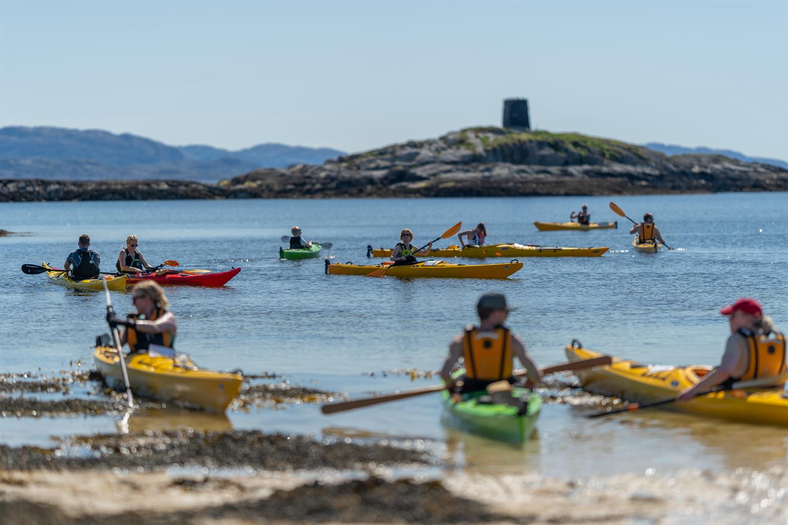 Kajakkturer, kurs og kajakkutleie på Namdalskysten - Explore Ytre Namdal