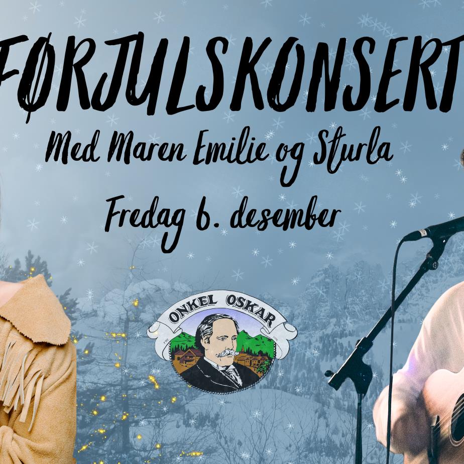 Førjulskonsert med Maren Emilie & Sturla