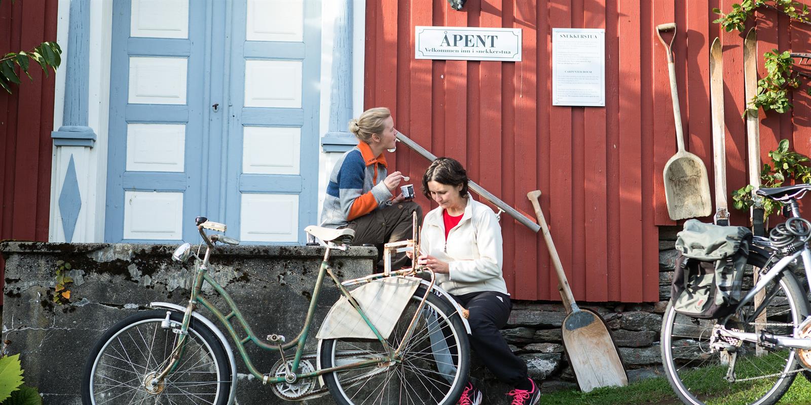 Steinkjer via Den Gyldne Omvei til Stiklestad på sykkel