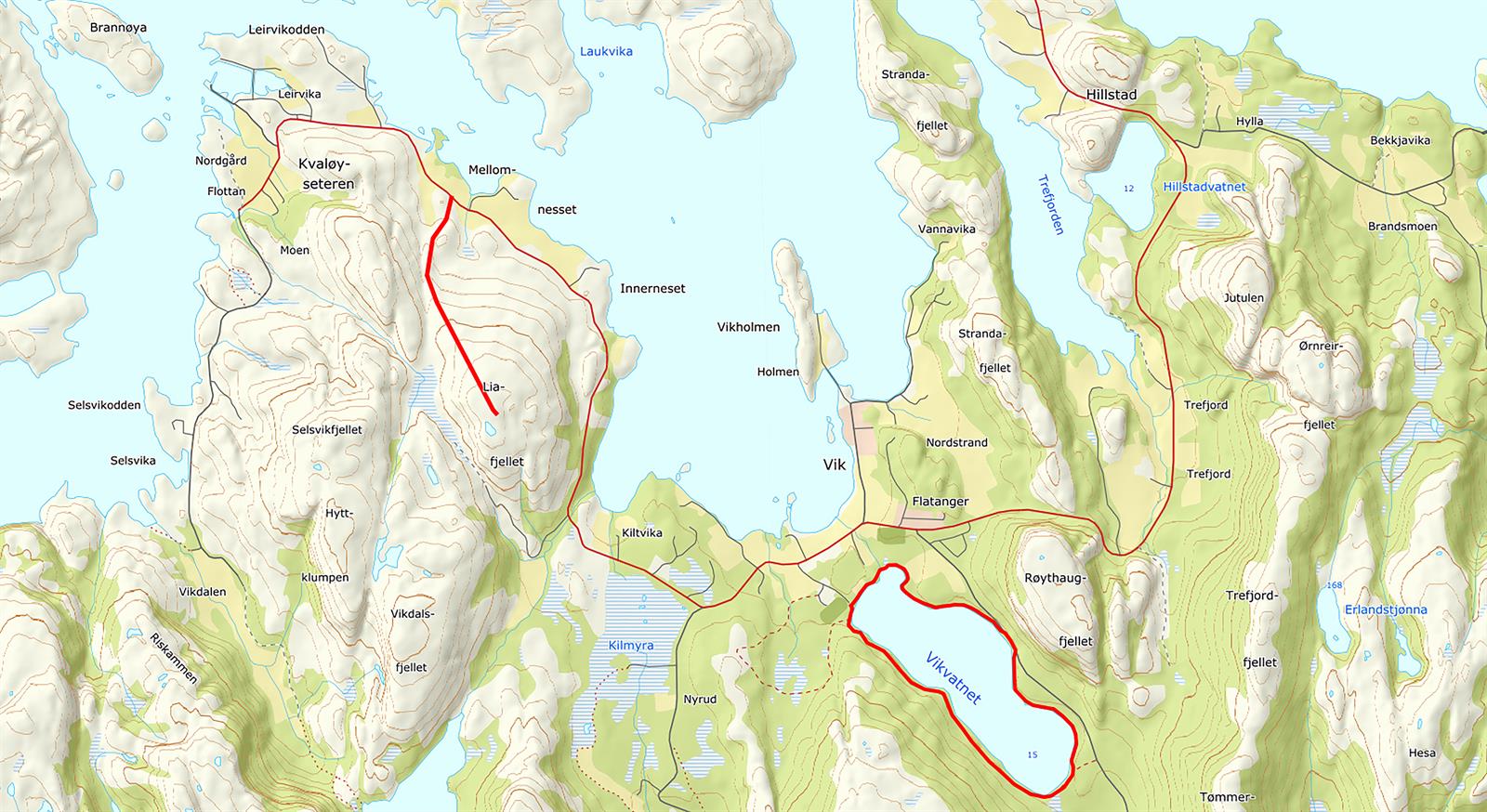 Turforslag: Liafjellet 171 moh.