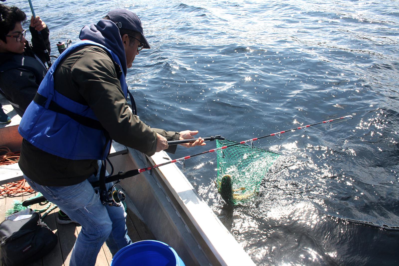 Guidet fisketur i Opløfjorden