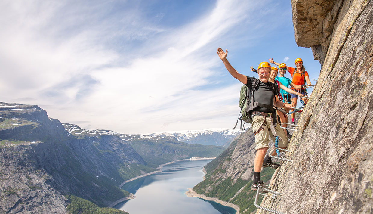 Trolltunga Via Ferrata - Trolltunga Active