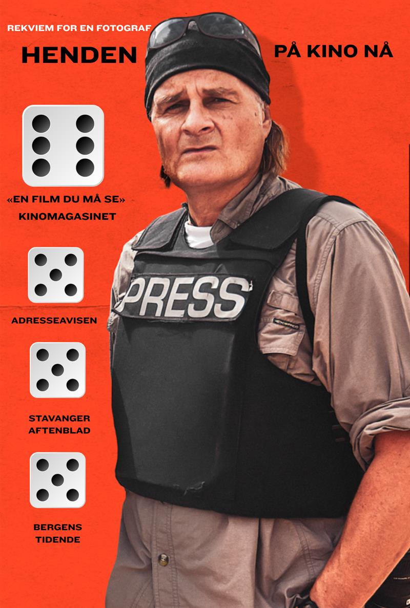 Plakat Henden – rekviem for en fotograf