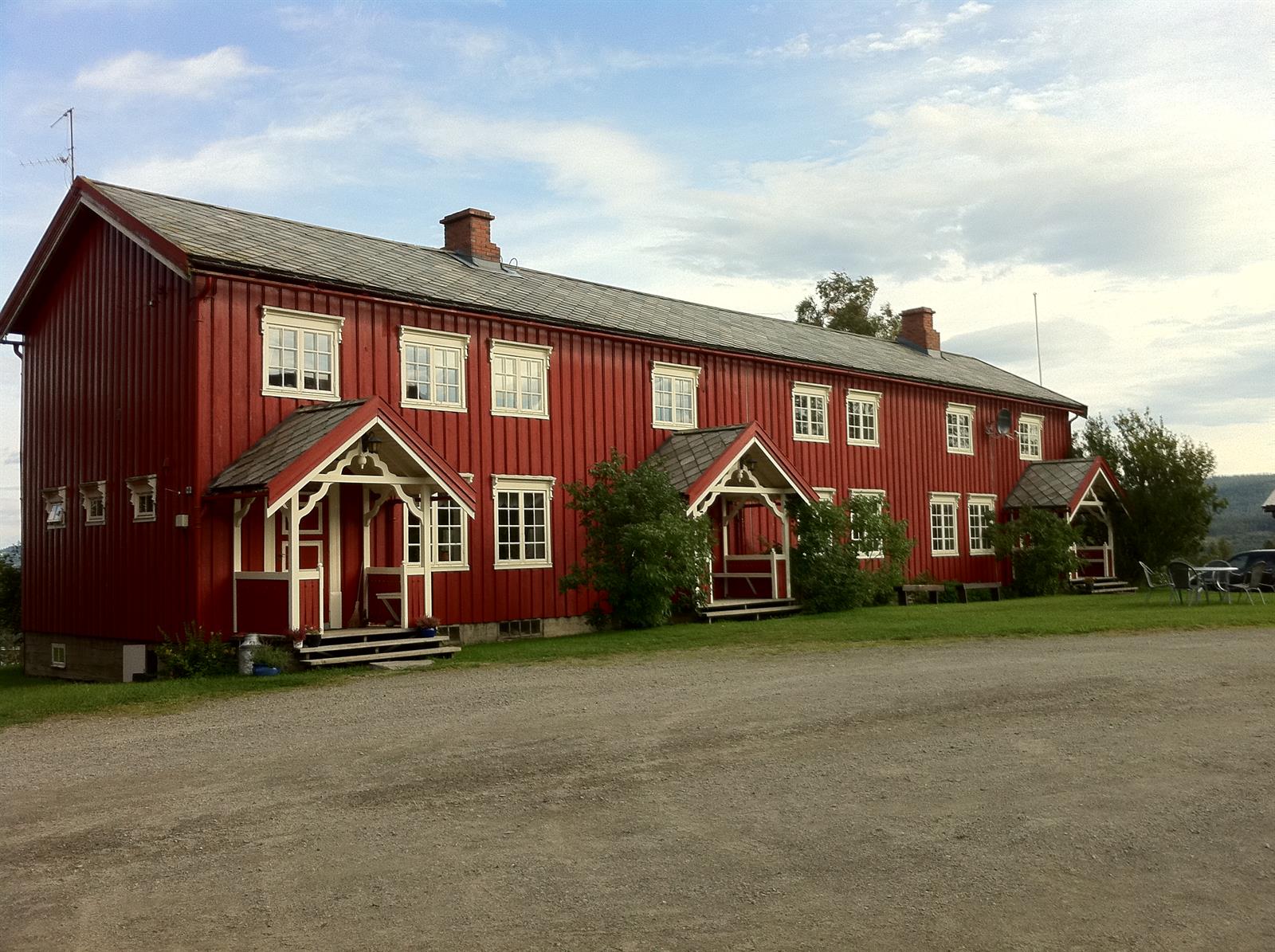Historic accommodation at Kulturgården Bjerkem