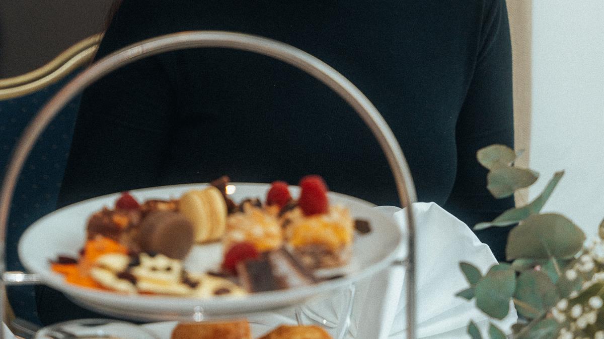 Afternoon tea på Klækken Hotell