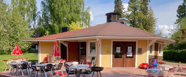 Badhusparkens café, Piteå Turistcenter