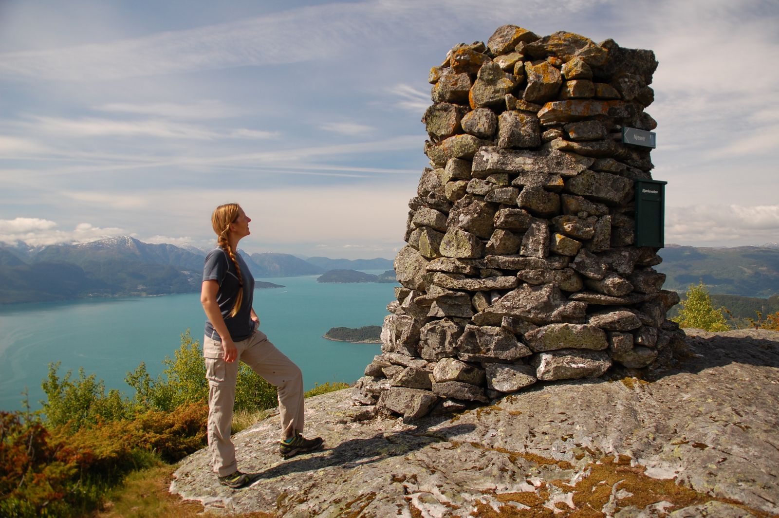 Von Steinstø nach Bjørkeveten