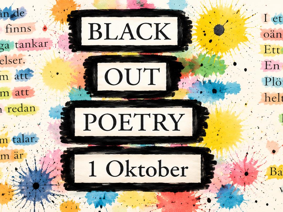 Black Out Poetry för ungdomar
