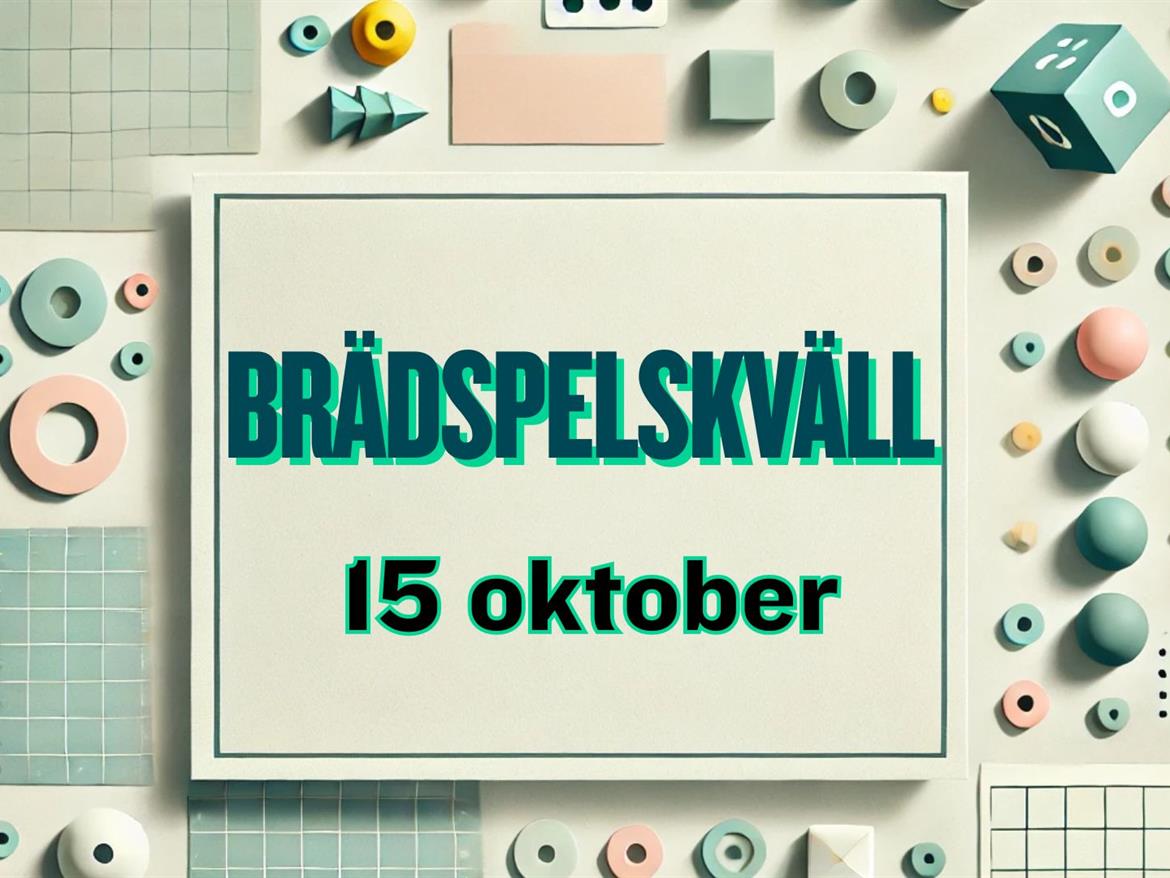 Brädspelskväll för ungdomar