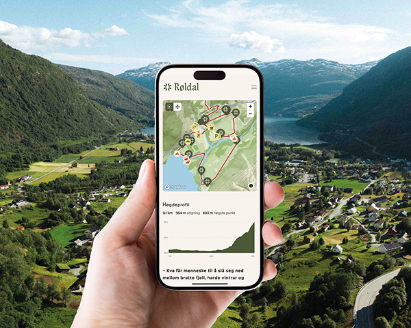Natur- und Kulturerbepfad in Røldal
