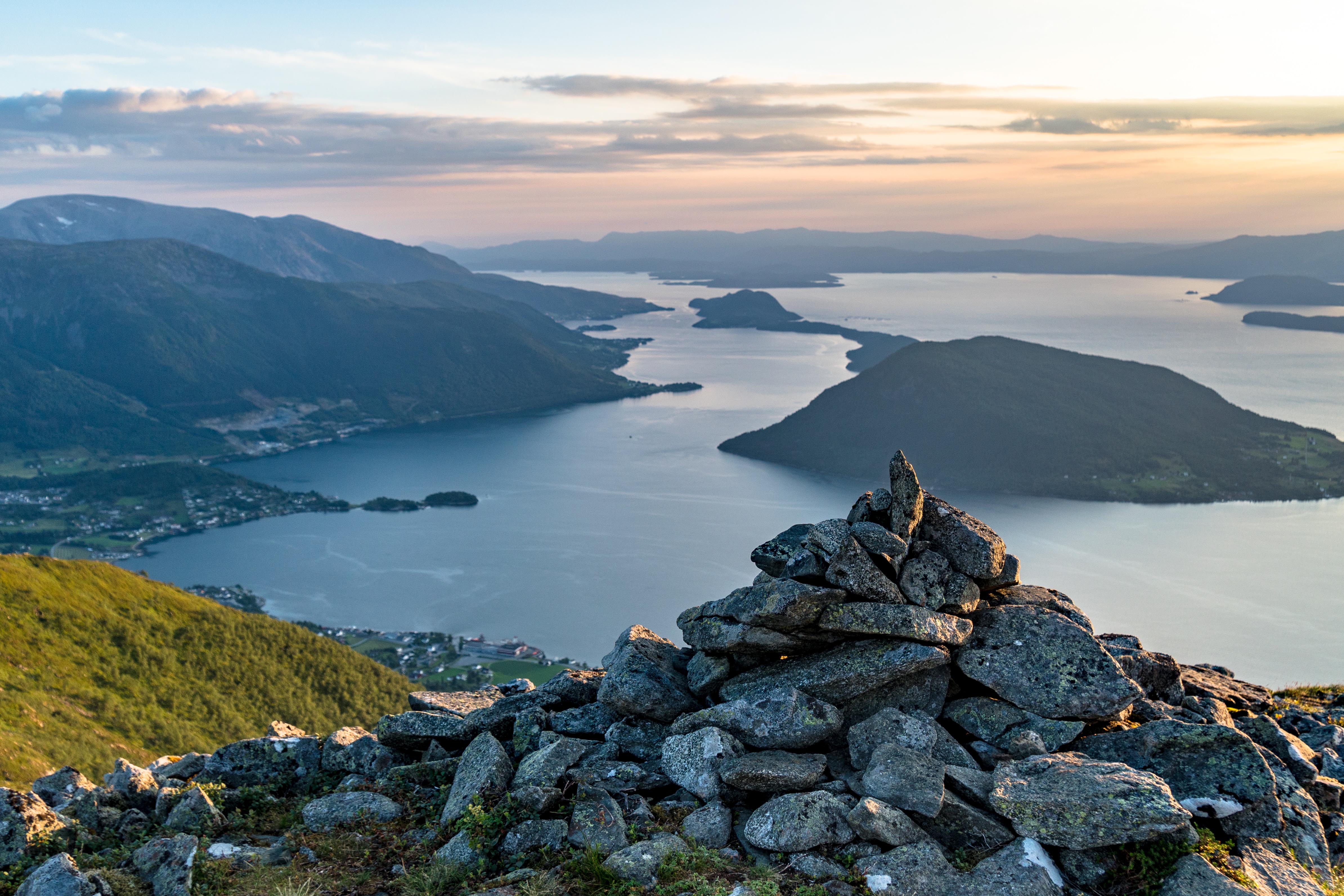 Hike to Malmangernuten from Rosendal