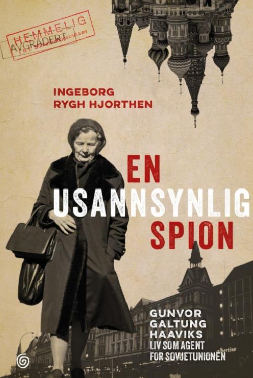 Plakat Bokprat: Ingeborg Rygh Hjorthen om Gunvor Galtung -