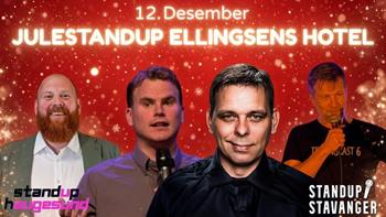 Julestandup på Ellingsen Hotell