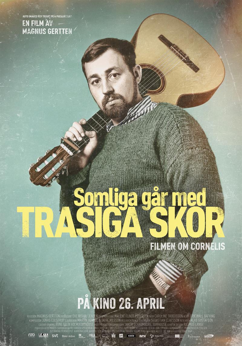 Plakat Somliga går med trasiga skor (2D, Norsk tekst)