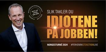 Per Henrik Stenstrøm: "Slik takler du idiotene på jobben!"