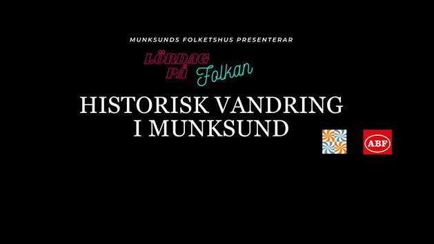Affisch Historisk vandring i Munksund