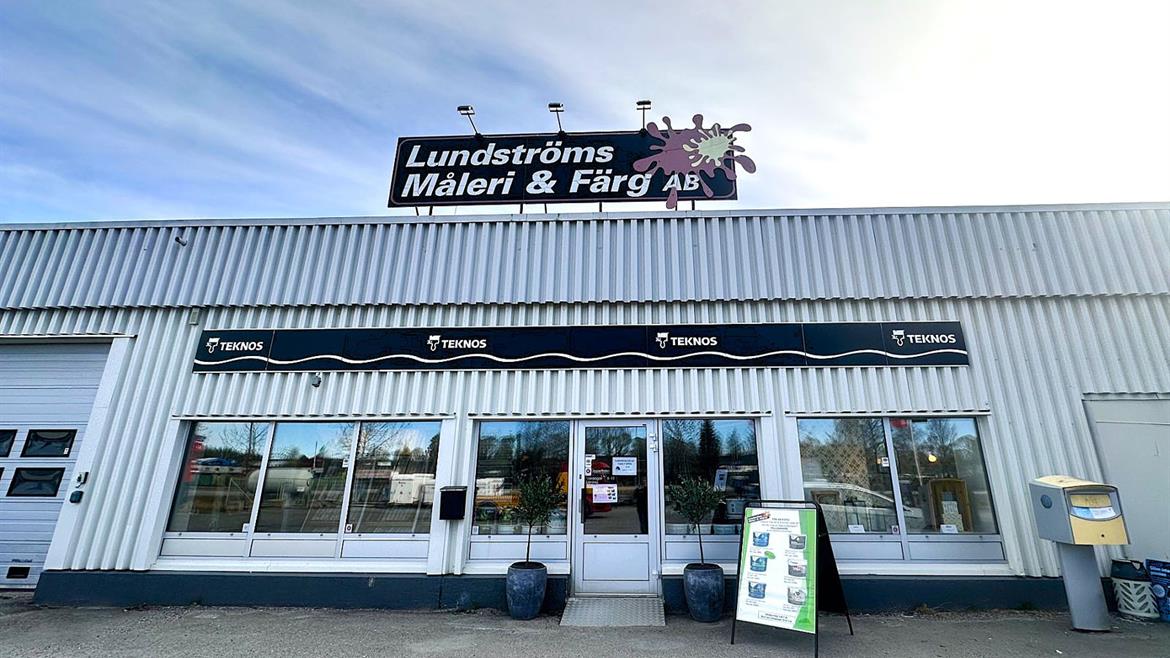 Lundströms Måleri & Färg fasad