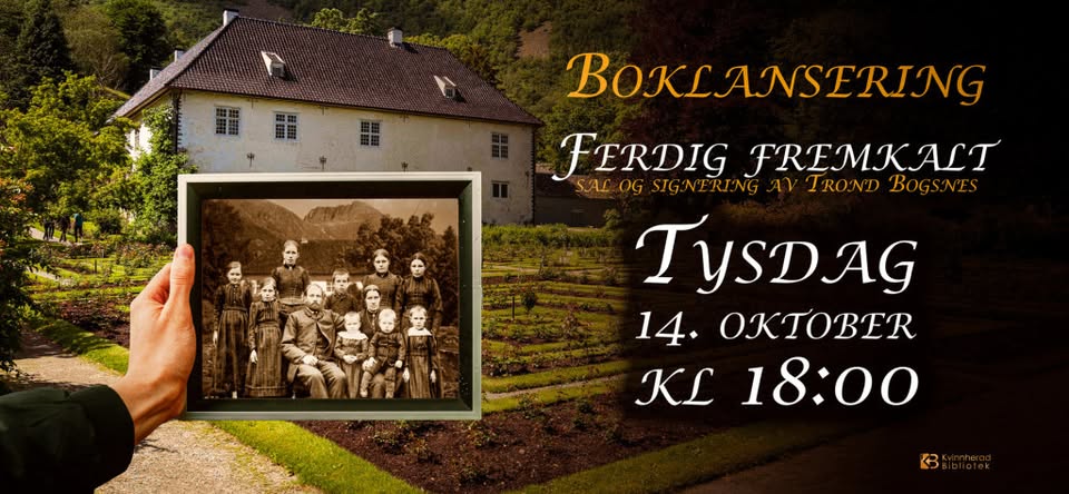 Boklansering - Ferdig fremkaldt
