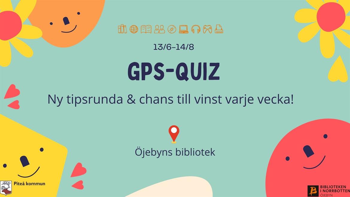 GPS-quiz affisch