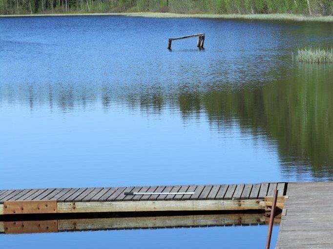 Gåssjön badplats i Hemmingsmark