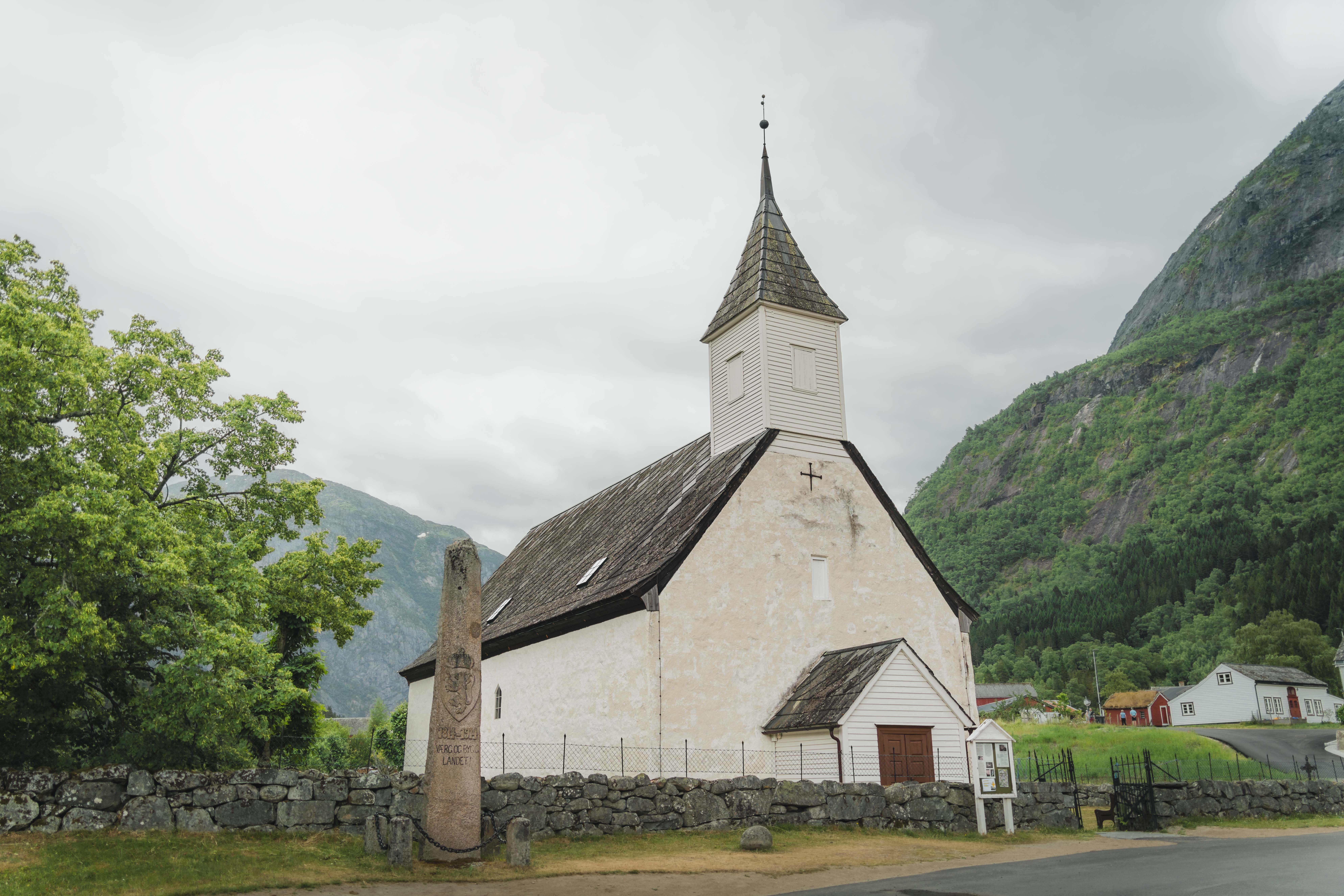 Die Alte Kirche von Eidfjord