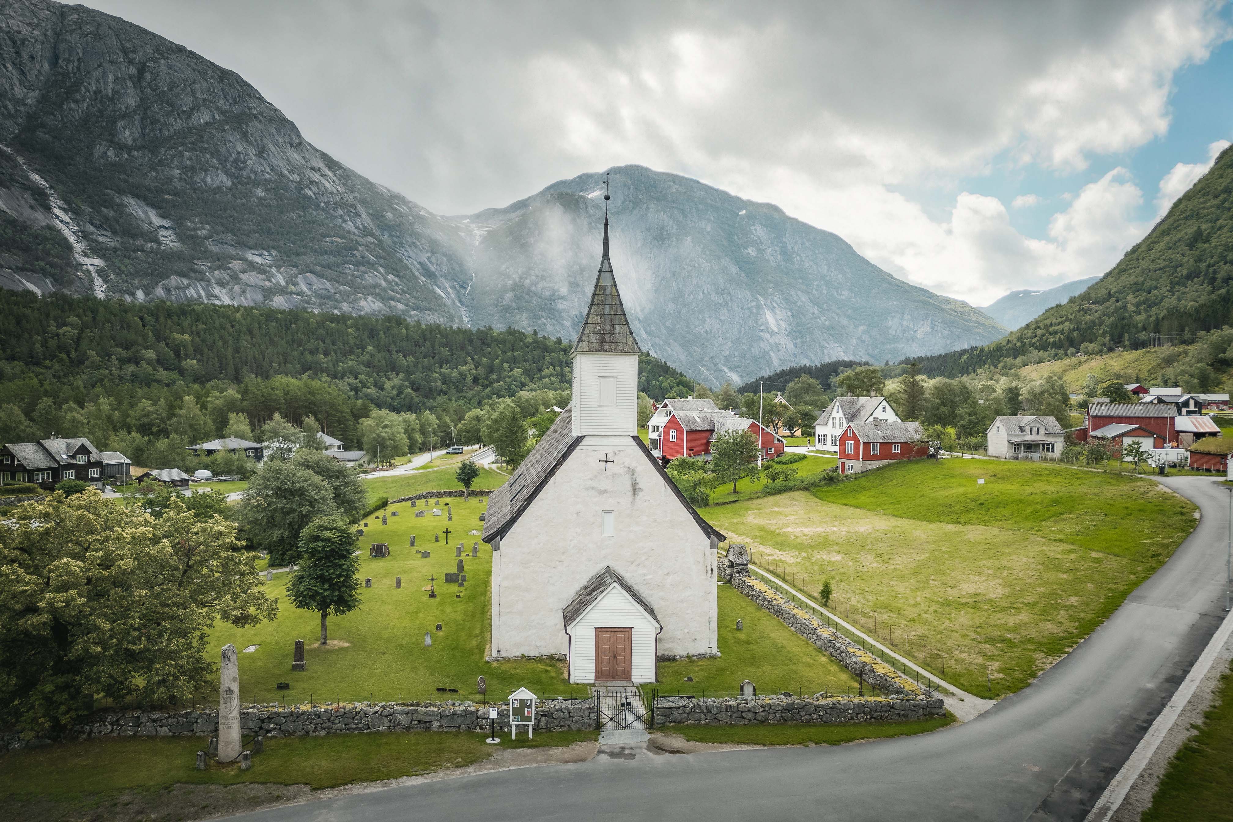 Die Alte Kirche von Eidfjord