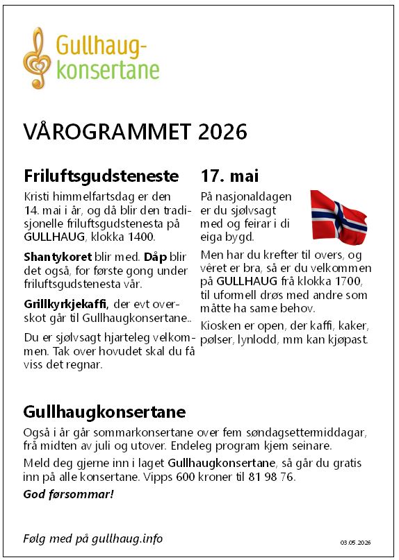 Friluftsgudstjeneste med Shantykor
