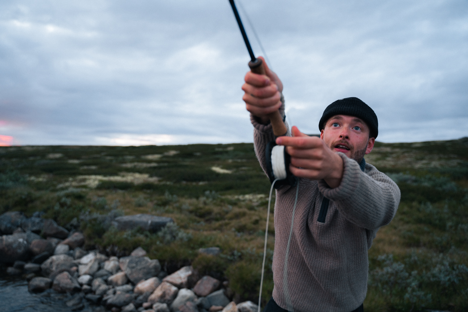 Fishing in Eidjord