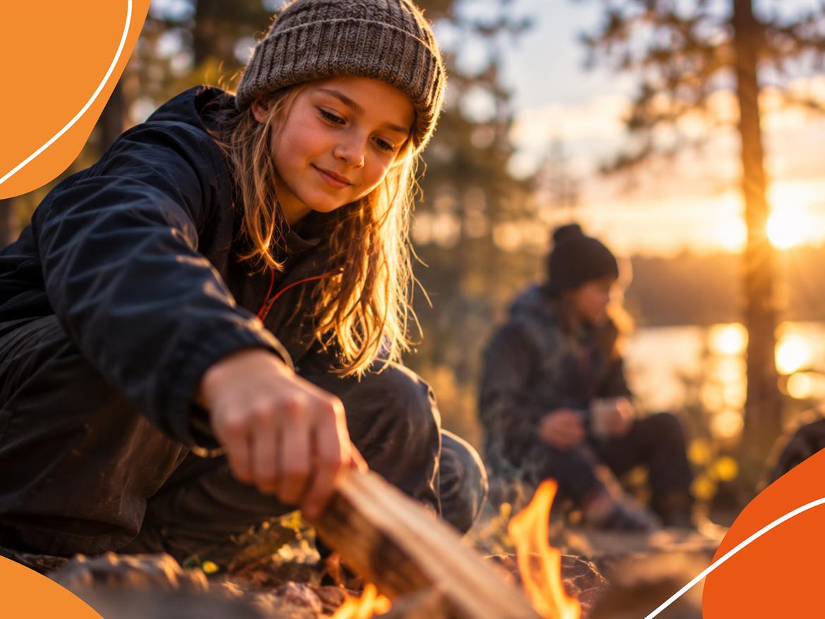 Kul med Hortlax scoutkår