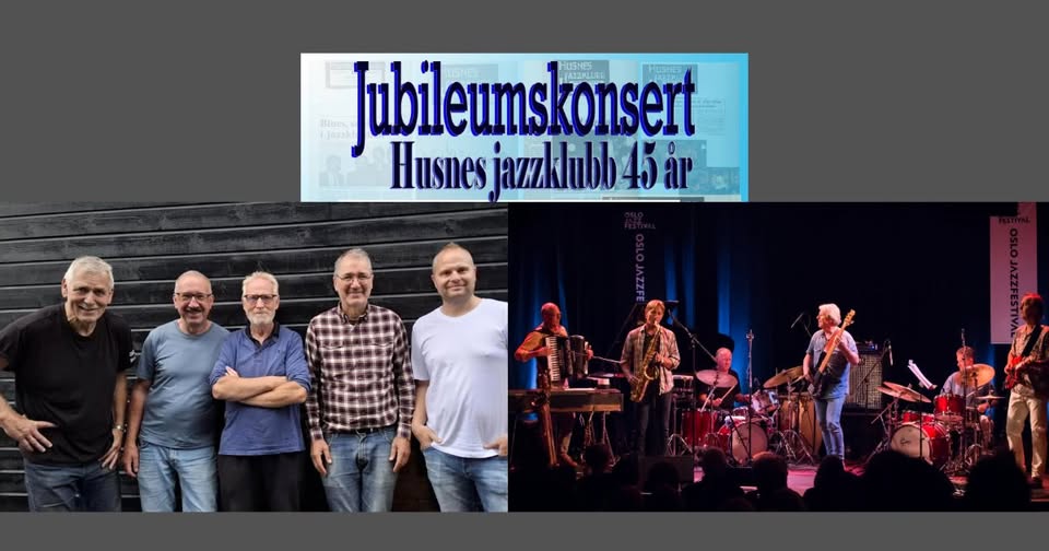 Jubileumskonsert Husnes Jazzklubb
