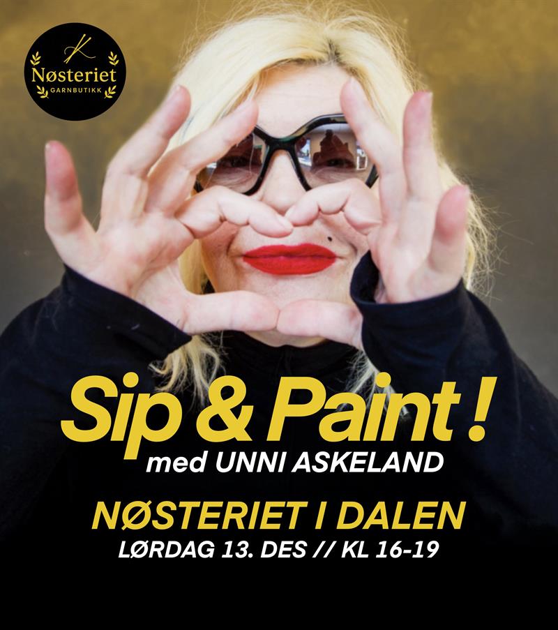 Sip & Paint med Unni Askeland - Vest-Telemark.no