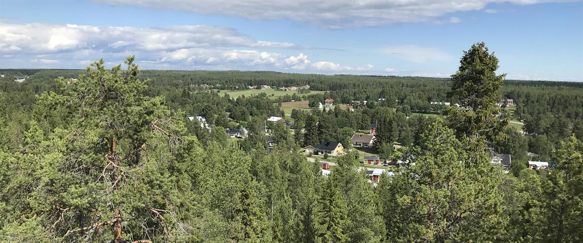 View of Jävre Village.