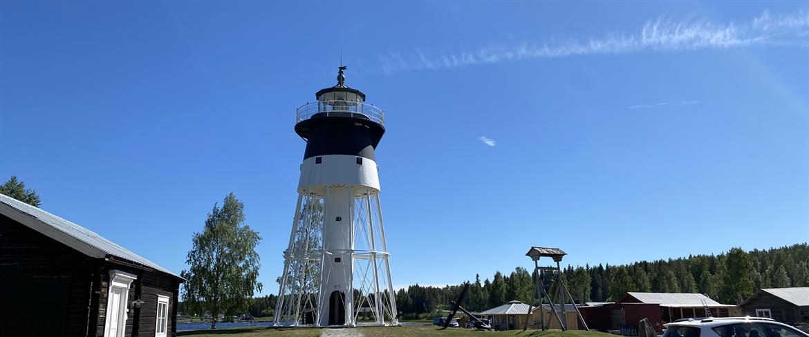 Skags Lighthouse in Jävre