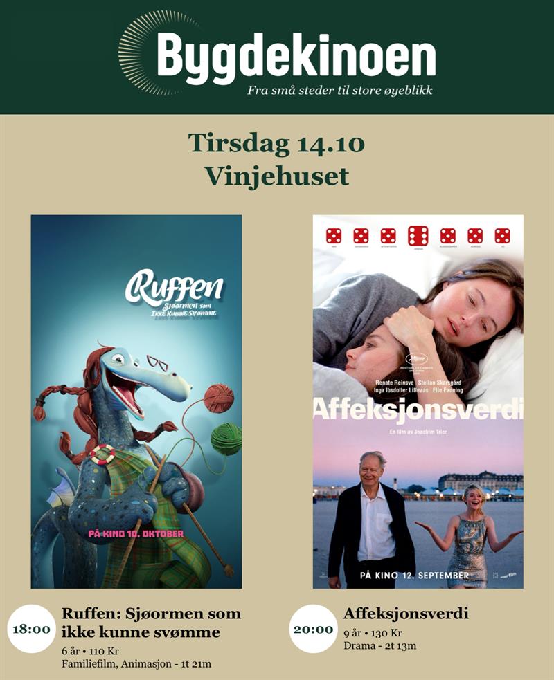 Bygdekino : Ruffen / Affeksjonsverdi - Vest-Telemark.no