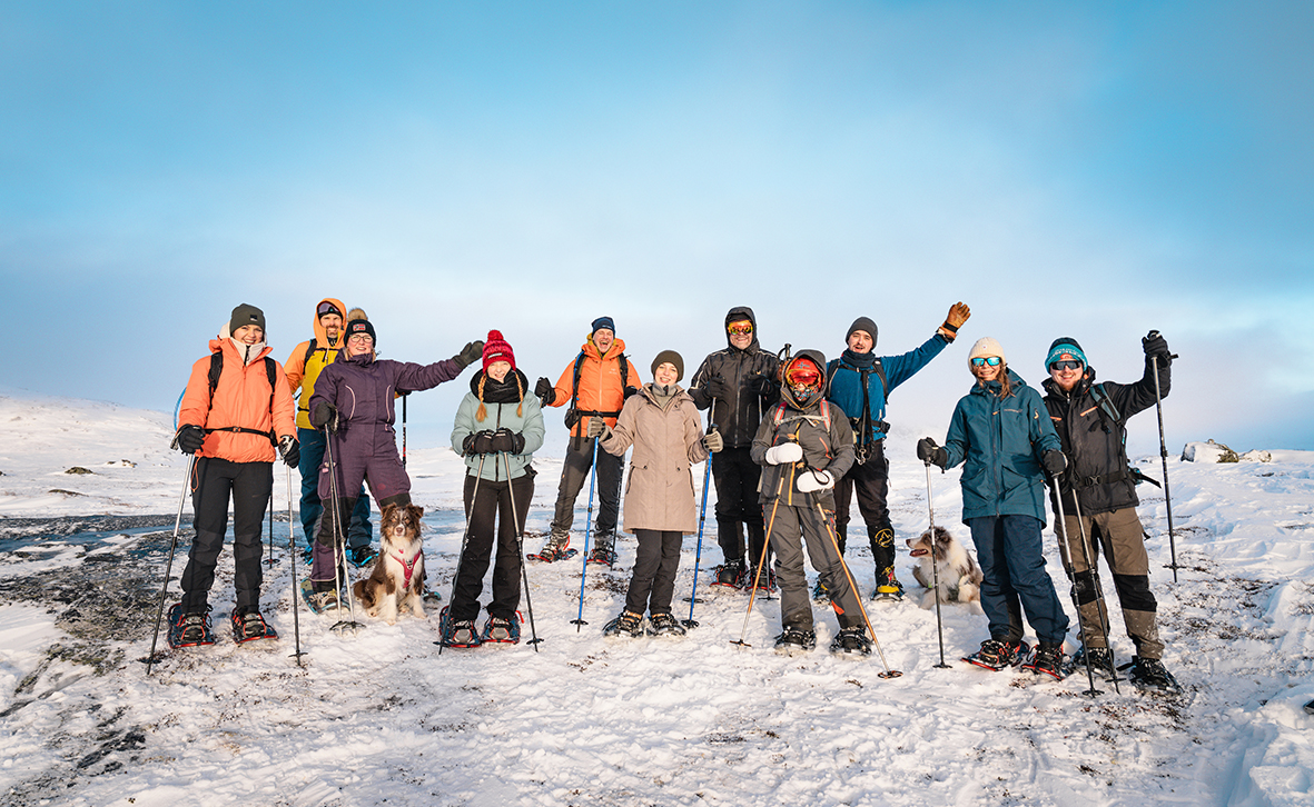 Schneeschuh-Abenteuer mit Hardangerfjord Adventure