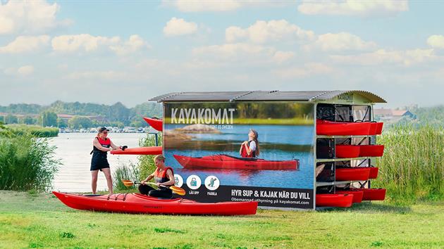 Kayakomat, Pressbild