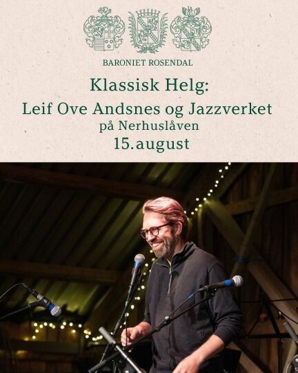 Klassisk Helg: Leif Ove Andsnes og Jazzverket på Nerhuslåven