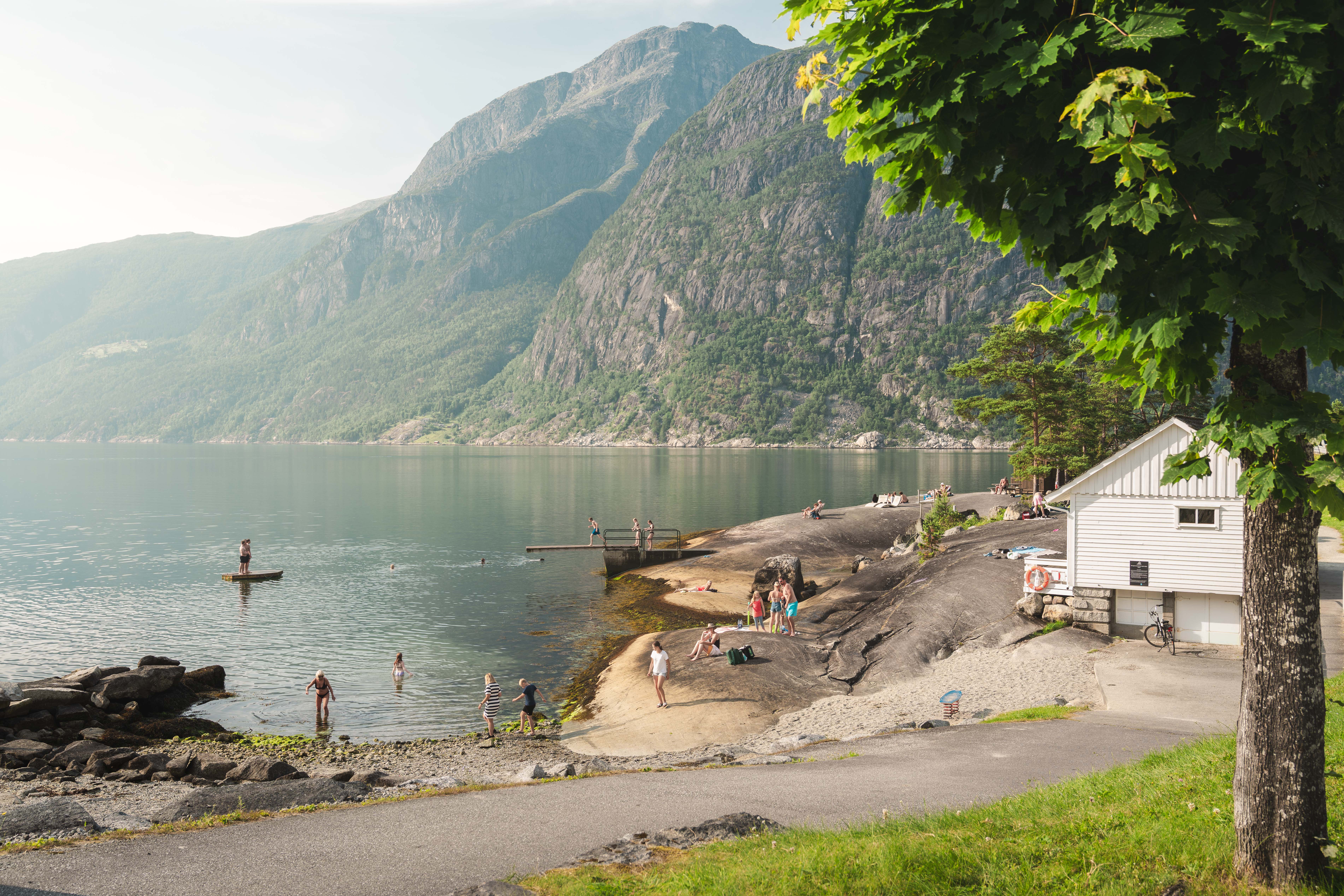 Kråkeskarvet beach