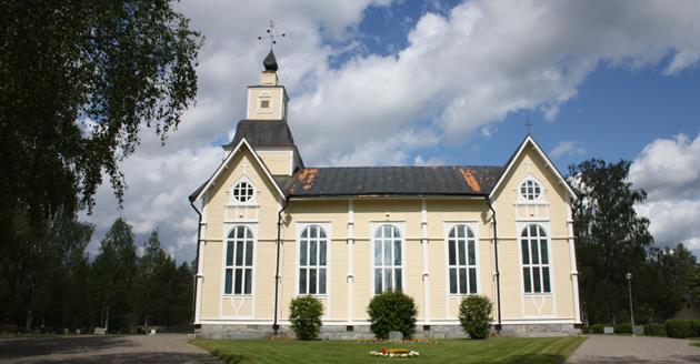 Långträsk kyrka, Foto Sara Andersson