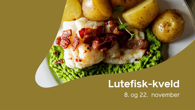 Plakat Lutefisk-kveld!